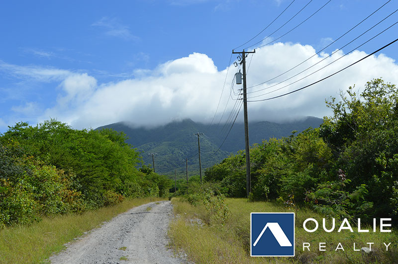 View of Nevis Peak from Oualie Realty