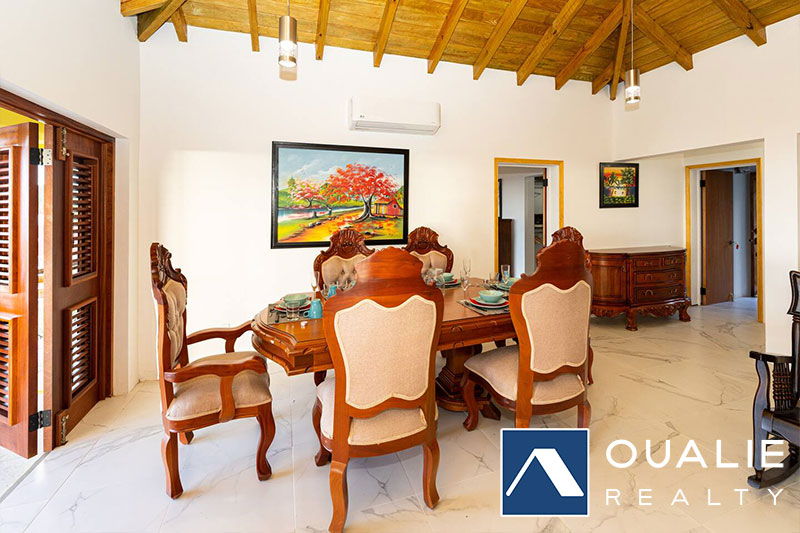 Dining area from Coldwell Banker St Kitts and Nevis Realty
